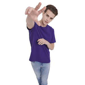 100% coton t-shirt à col rond nouveau Design personnalisé maillot uni pour hommes haute qualité Anti-rides hommes T-shirts sérigraphiés - Product Image 2