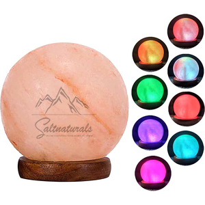 Lámparas de sal del Himalaya de fabricación profesional Lámparas de luna de forma natural de buena calidad más vendidas en estilo Feng Shui de Pakistán - Product Image 1