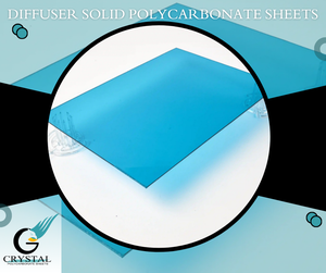 Feuille de diffuseur en polycarbonate solide G Crystal Embossed Sun & Model 13 - Product Image 3