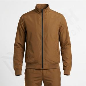 Conjunto Deportivo Moderno para Entrenamientos Diarios, Ropa Deportiva Informal para Gimnasio, Ajuste Ceñido, Dos Piezas, Chándal para Hombre, Ropa Exterior, Color Personalizado - Product Image 1