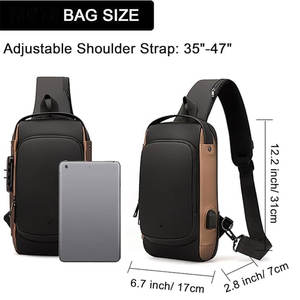 Bolso de Hombro Moderno con Compartimentos Espaciosos y Construcción Ligera para la Comodidad Diaria - Product Image 4