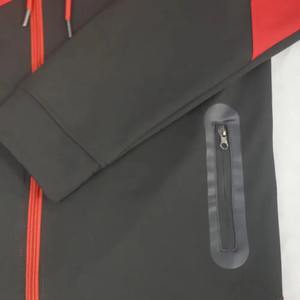 Survêtement de sport personnalisé de haute qualité pour la salle de sport et le jogging, survêtement pour homme personnalisé 2025, 2 pièces, fermeture éclair intégrale, athlétique - Product Image 5