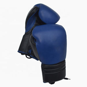 ถุงมือชกมวยมืออาชีพ10ออนซ์ด้ามจับหนังแบบผูกเชือกสำหรับศิลปะการต่อสู้สามารถปรับแต่งได้ - Product Image 6