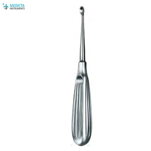 Volkmann-cureta de hueso, 17cm, Fig.0000, instrumentos ortopédicos - Product Image 1