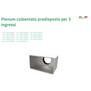 Tecnosystemi Plenum Aislado para Sistemas HVAC de 3 Entradas - Product Image 6