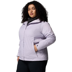 Vestes coupe-vent pour femmes actives de plein air, respirantes, imperméables, matelassées, écologiques, en softshell, pour la randonnée - Product Image 2