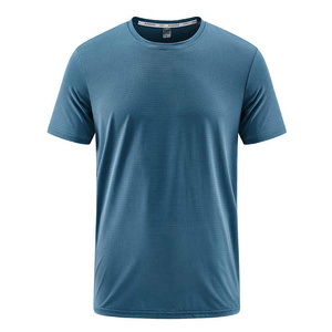 Séchage rapide hommes course t-shirt léger respirant Fitness t-shirt pour les entraînements de gymnastique activités de plein air et entraînement sportif - Product Image 1