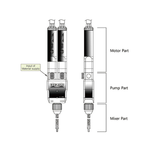 [TAEHA] Bomba dosificadora precisa y duradera, sistema de bomba PRO-DUO, bomba dosificadora de para dispensador de líquidos químicos - Product Image 3