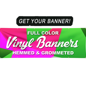 Custom PVC Vinyl Promotional Flags & Banners for Events, Trade Shows and Retail Advertising