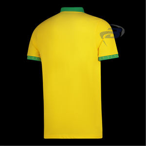 เสื้อแฟนฟุตบอลสไตล์ Mamelodi Sundowns ผ้าโพลีเอสเตอร์พรีเมียม คอวี แขนยาว น้ำหนักเบา ระบายอากาศได้ดี สามารถสกรีนชื่อทีมได้ - Product Image 2