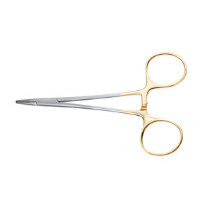 Soporte de aguja de acero inoxidable quirúrgico médico Mayo Hegar 15cm mejor calidad en precio barato proveedor de Sialkot Pakistán - Product Image 3