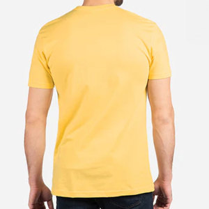 Camiseta de Manga Corta Jersey, Next Level Apparel, Camiseta de Cuello Redondo de Tejido Tri-Blend para Hombre - Product Image 3