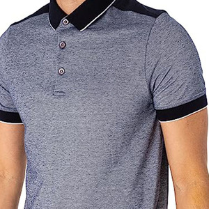 Camiseta de Golf de secado rápido de punto liso de corte regular para hombre, ropa deportiva informal de manga corta - Product Image 2