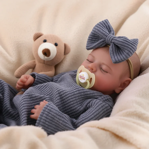 Poupée réaliste <span class=keywords><strong>Reborn</strong></span> Babeside Quiet Noah, 20 pouces, petit garçon, tête en vinyle, corps en tissu - Product Image 4