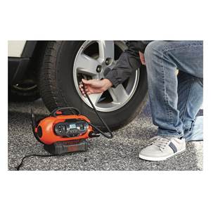 Compresor de Aire Portátil sin Aceite Black & Decker de 12V CC (11 bar/160 psi) con Encendedor de Cigarrillos de 12V BDCINF18N, Categoría Bombas - Product Image 2