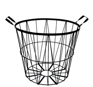 Versatile Multipurpose Durable Wire <b>Basket</b> with Handle <b>Square</b> Iron Metal Kitchen Storage - Product Image 2