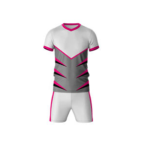 Ensemble de maillot de rugby confortable fabriqué au Pakistan, sur mesure, impression par sublimation, respirant, coupe-vent, écologique, 100% - Product Image 5