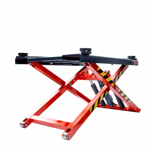 OEM New Steel Scissor Lift Frame and Platform Components Heavy Duty <b>Cart</b> 6 <b>Wheels</b> Load 400kg Made in Vietnam - Product Image 3