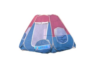 เต็นท์แคมป์ปิ้งอัตโนมัติ6มุม12คนกันการฉีกขาดในฤดูร้อนกันน้ำสองชั้นพร้อมผ้าร่มชูชีพเปิดและพับได้ง่าย - Product Image 4