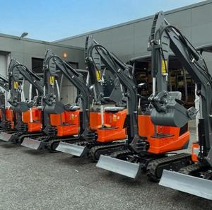 Prix de la mini-pelle nouveau modèle 800kg 1 tonne 2 tonnes 3 tonnes Petite pelleteuse avec CE EPA disponible - Product Image 2