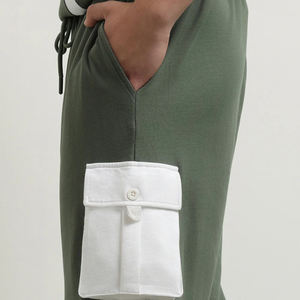 Vente en gros, nouveau design, ensemble de shorts pour hommes, hauts et shorts à manches courtes et à séchage rapide pour l'été, ensembles de t-shirts - Product Image 6