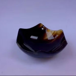 Cuenco para servir cuerno de búfalo natural hecho a mano de HF Crafts, herramienta para Ensalada Saludable con decoración conmovedora a un precio inmejorable - Product Image 1