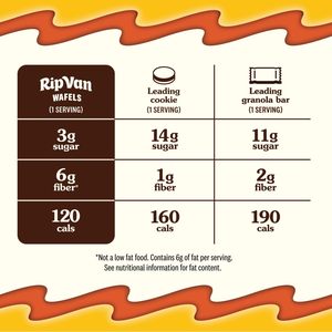 Rip <b>Van</b> Wafels Honey and Oats Stroopwafels, 12 Pack - Product Image 5