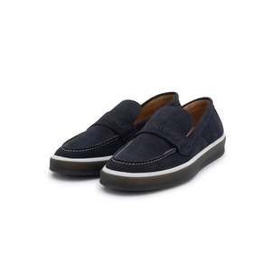 Mocassins en daim Valentino Sail en bleu sable - Product Image 2
