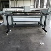 Imprimante hybride UV Bheng 1,8 m 600x2400 dpi, impression rouleau à rouleau pour étiquettes, autocollants et emballages