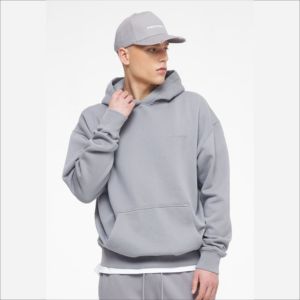 IOTA SPORTS Top Qualité Élégant 100% Coton Polaire Pull À Capuche Logo Personnalisé 3D Broderie High Street Style Unisexe Hoodies - Product Image 3