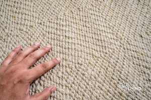 Stylish Jute Rugs Handmade Natural Fiber Carpet for Home Decoration Long Life and Soft Texture - Product Image 5