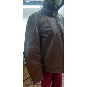 New Look temporada de invierno 2025 chaqueta de motocicleta de piel de oveja auténtica de Color personalizado para hombre de alta calidad diseño personalizado transpirable - Product Image 2