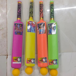 Juego de deporte de jardín para niños con bate de cricket de plástico para playa o producto de calidad del suelo - Product Image 1