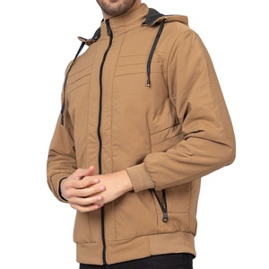 ALTAF BROTHERS 2026 New Arrival <b>Mens</b> Waterproof Breathable Winter Safari <b>Jacket</b> Canvas <b>Soft</b> <b>Shell</b> OEM Service Polyester/Nylon - Product Image 4