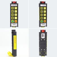 Meilleure vente avec une longue distance de contrôle de 100m 8 boutons télécommande de grue de levage à vitesse unique pour la construction de grande hauteur