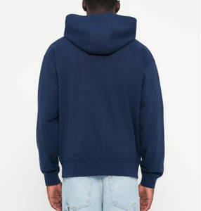 Sudadera con capucha y cremallera de bloque de color de alta calidad, ropa de calle con logotipo personalizado, sudadera deportiva, suministro de fábrica - Product Image 2