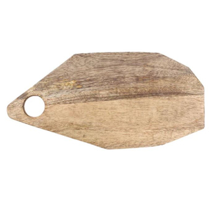 เขียงไม้ธรรมชาติเขียงไม้ทรงกลมสำหรับอุปกรณ์ครัว - Product Image 4