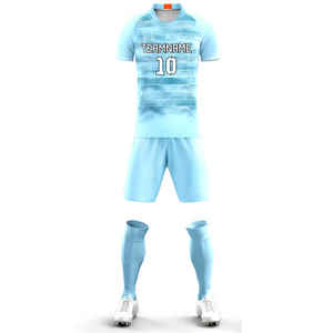 Uniformes de fútbol transpirables de poliéster 100%, uniformes de entrenamiento de fútbol al por mayor, uniformes en blanco, camiseta de fútbol de alta calidad, camiseta de fútbol - Product Image 1