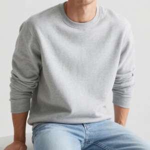 Sweat à capuche en tissu ultra doux au toucher pour hommes Logo personnalisé Respirant Manches longues Basics Sweats à capuche en coton mélangé pour hommes - Product Image 3
