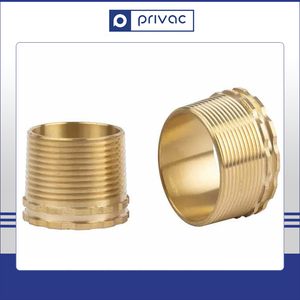 Prix de gros Qualité supérieure Meilleures ventes Inserts filetés en laiton en métal moleté personnalisé Écrou de l'Inde - Product Image 3