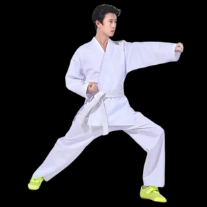 ชุดยูโดกิโมโนคอตตอน100% สำหรับผู้ใหญ่เหมาะกับการแข่งขันยูโดจิสึระบายอากาศได้ดีโลโก้ตามสั่ง - Product Image 3