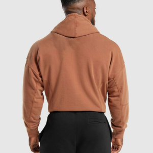 Sweat à capuche en coton brodé pour hommes Design surdimensionné d'hiver avec logo 3D sweats à capuche pour hommes - Product Image 3