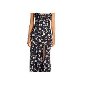 Vestido Maxi con Estampado Floral Nina para Mujer de Nicholas, Cuello Cuadrado, Silueta Ajustada, Tela de Chifón, Talla Mediana, Transpirable - Product Image 2