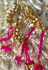 100x Sangeet Mehendi Ganey Ganai Dosti Gana Maiyo Regalos Favores-Accesorio DE BODA Punjabi indio-Hathphool Kaleera-Pulsera - Product Image 6