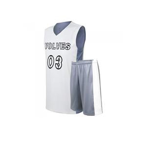 Maillot de basket-ball de haute qualité pour hommes, logo imprimé OEM, uniformes sportifs toutes saisons - Product Image 1