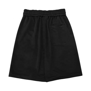 Short de survêtement de gym en coton personnalisé short de course embossé grande taille pour hommes short en éponge français personnalisé d'origine pour hommes - Product Image 2