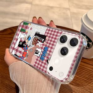 Cover per iPhone 17 16 15 con stampa cartoon in PMMA - Product Image 2