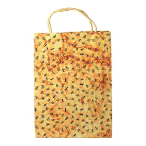 Commercio all'ingrosso produttori di cibo monouso sacchetto di imballaggio personalizzato marrone sacchetti di carta kraft senza maniglia