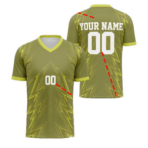 Camiseta de Fútbol Clásica para Hombre de Primera Calidad, Jersey de Fútbol Vintage de Secado Rápido, Uniformes Ligeros, Kits de Fútbol, Servicio OEM - Product Image 4