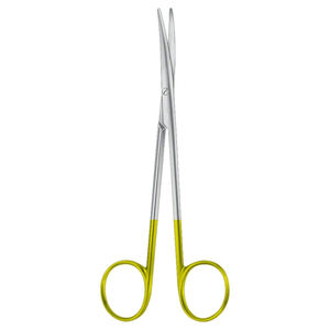 Metzenbaum, tijeras quirúrgicas alemanas de acero inoxidable de 6 pulgadas, Grado Industrial, borde liso, acabado Dall para uso en laboratorio médico - Product Image 4